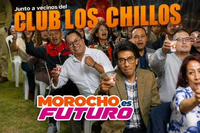 Seguridad y movilidad en el encuentro del Club Los Chillos