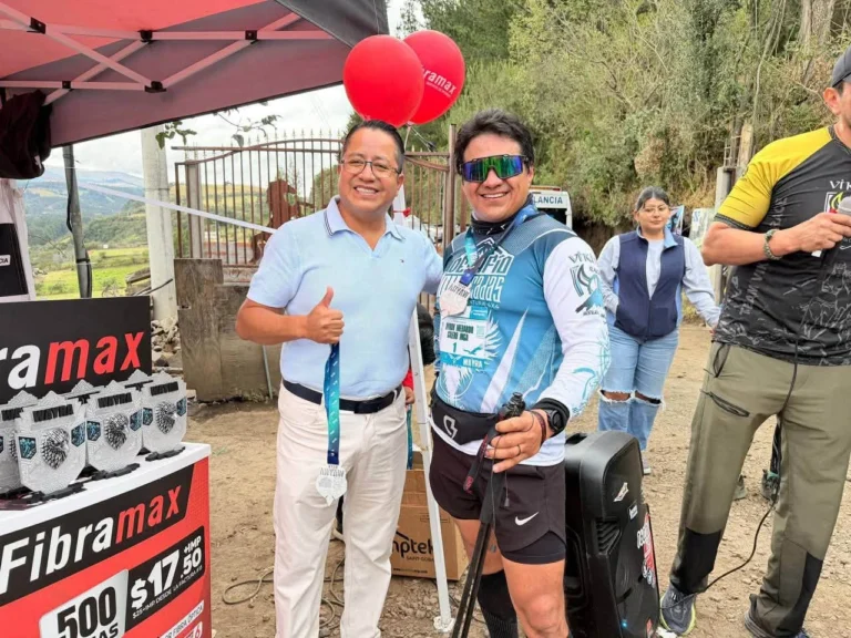 Deportistas de Rumiñahui participan en el Reto Wayra